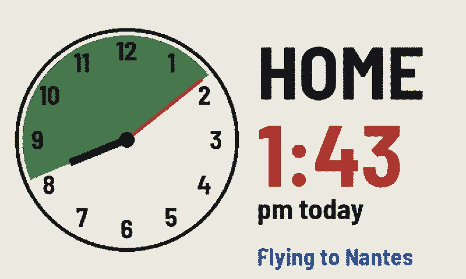 12-hour clock style